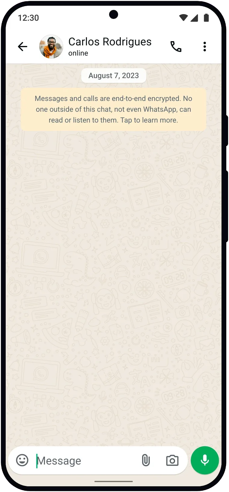 A WhatsApp conversation with a Pix payment request